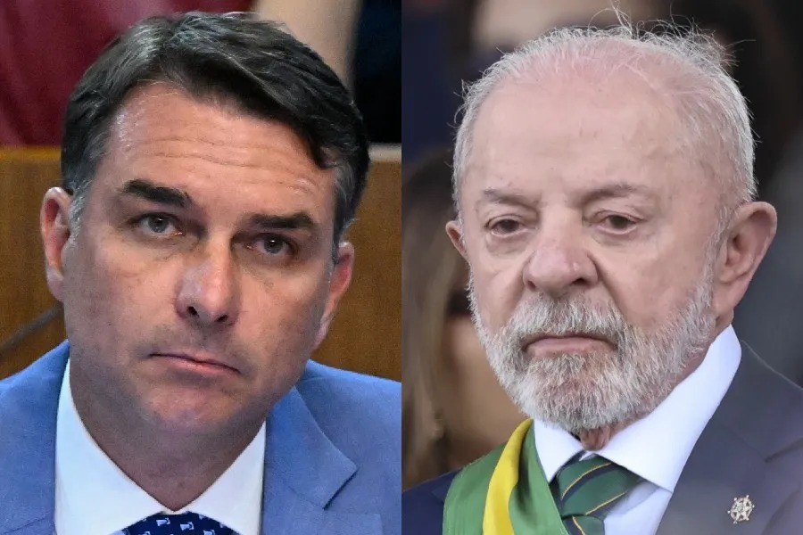 A nova pesquisa Meio/Ideia sobre a disputa entre Lula e Fl�vio Bolsonaro em meio � crise no STF