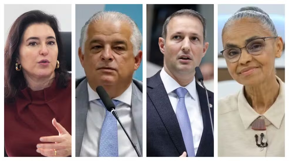 Quaest para o Senado em SP: Simone Tebet, Marina Silva, M�rcio Fran�a e Guilherme Derrite lideram cen�rios
