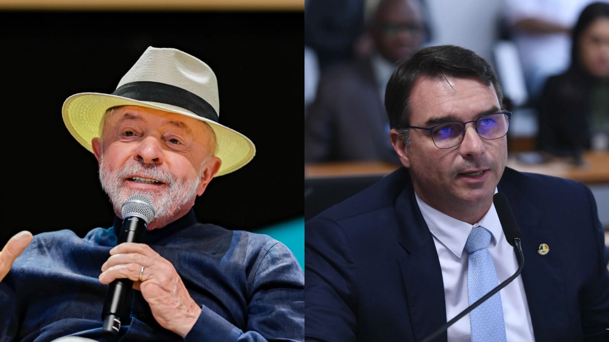 Meio/Ideia: Lula tem 45% das inten��es de voto no 2� turno e Fl�vio, 40%