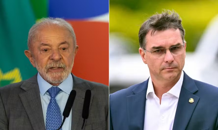 Quaest: Fl�vio Bolsonaro tem 34% das inten��es de voto em S�o Paulo e Lula, 31% no 1� turno