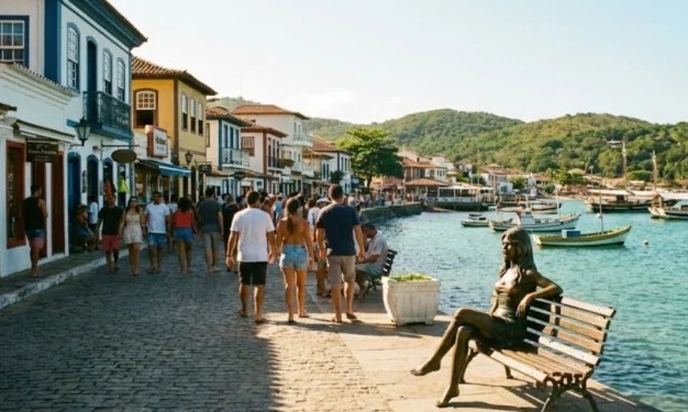 Essa vila de pescadores hist�rica se tornou um para�so brasileiro com praias t�o belas que parecem irreais