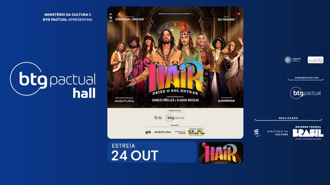 'Hair', o musical que encantou o p�blico nas d�cadas de 1960 e 70, tem nova montagem em SP