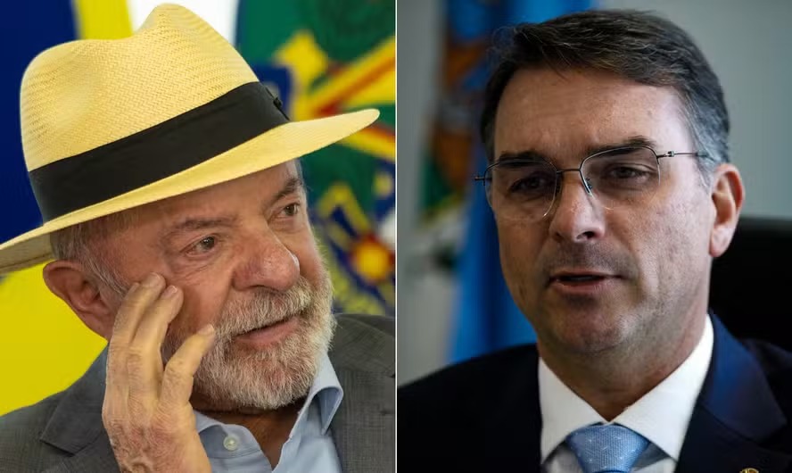 Segundo turno Quaest: em dois meses, vantagem de Lula contra Fl�vio cai de 8 pontos para 1; petista venceria demais rivais