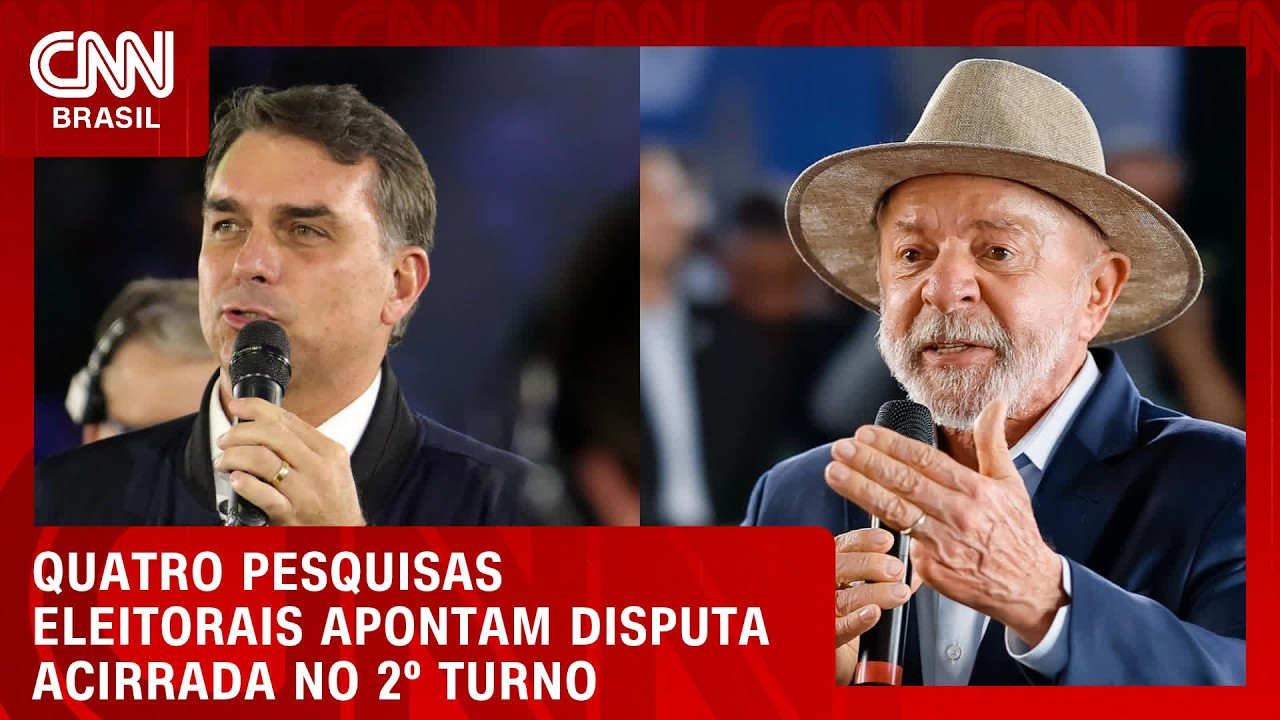 CNN Elei��es 2026: Quatro pesquisas apontam disputa acirrada no segundo turno da elei��o presidencial