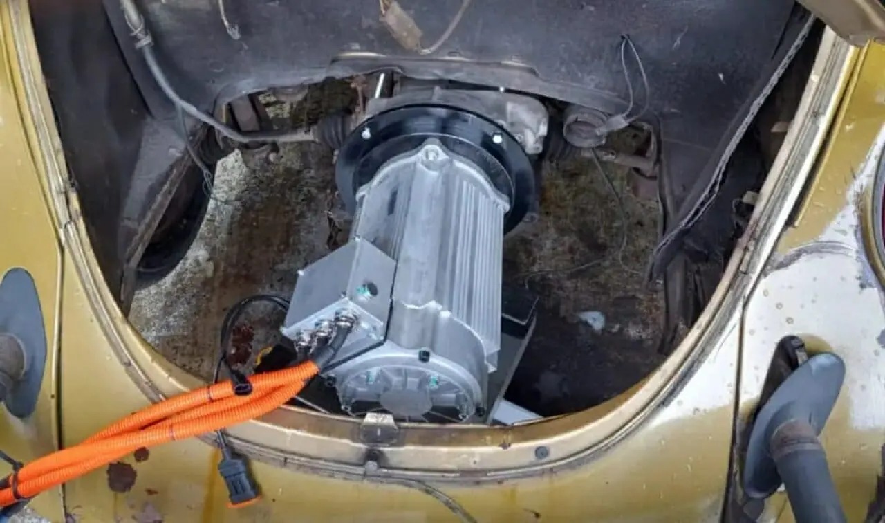 KIT da China transforma modelos de Fuscas mais antigos em carros elétricos