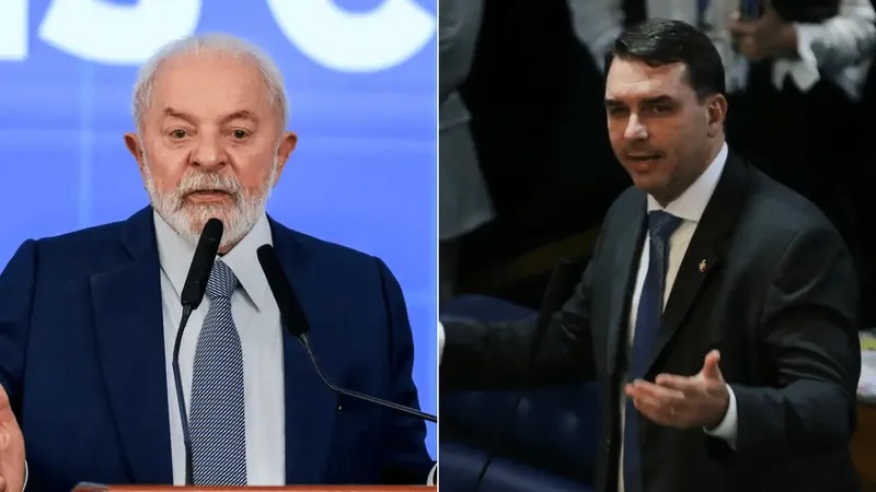 Paran� Pesquisas: Lula tem 45,3% de rejei��o; Fl�vio Bolsonaro 44,7%