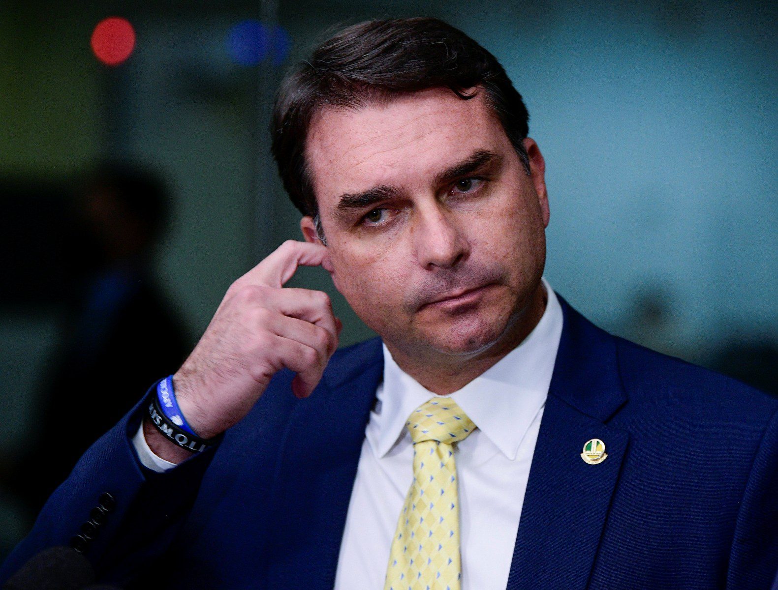 Liga��o com Vorcaro testar� resili�ncia eleitoral de Fl�vio Bolsonaro