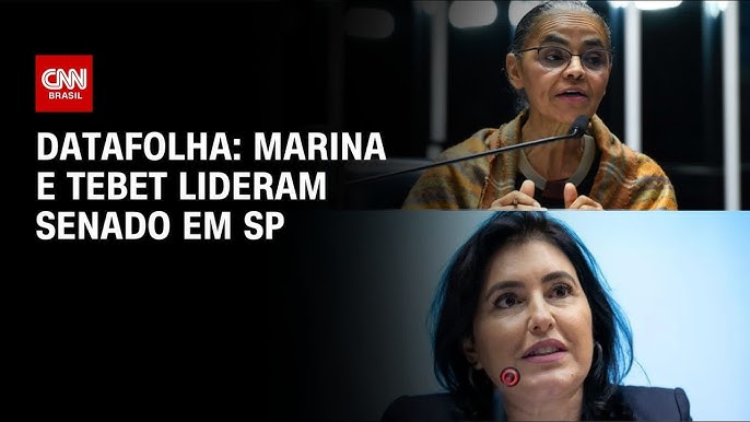 Datafolha: Marina e Tebet lideram disputa ao Senado em S�o Paulo