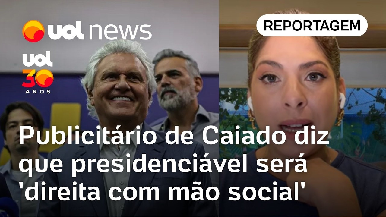 Publicit�rio: 'Caiado � direita com m�o social, e seu advers�rio � o tempo'