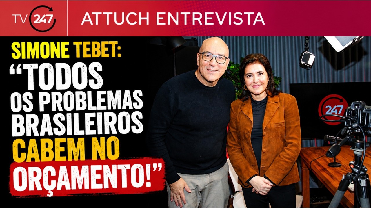Simone Tebet, candidata ao governo de S�o Paulo, � a entrevistada da TV 247
